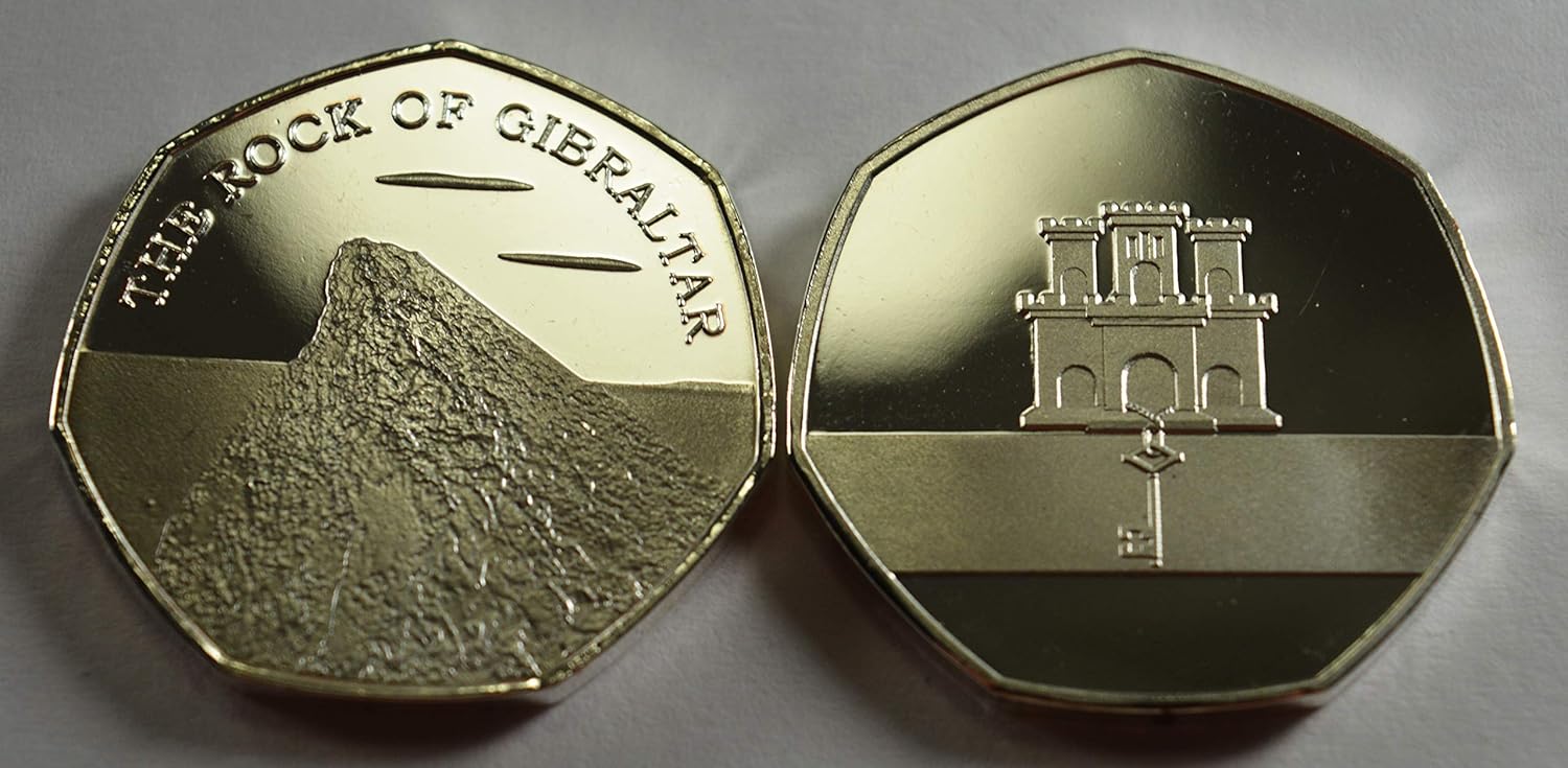 The Commemorative Coin Company THE ROCK OF GIBRALTAR Silver Commemorative. Albums/Collectors - Image 3