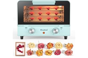 Etcokei Flower Drying Kit, Flower Drying Machine Quick Efficient Dryer for Dried Flowers DIY Projects as Flowers Decoration, Resin Crafts, Candle Making, Soap Making, Ideal Gifts for Flower Art Lovers