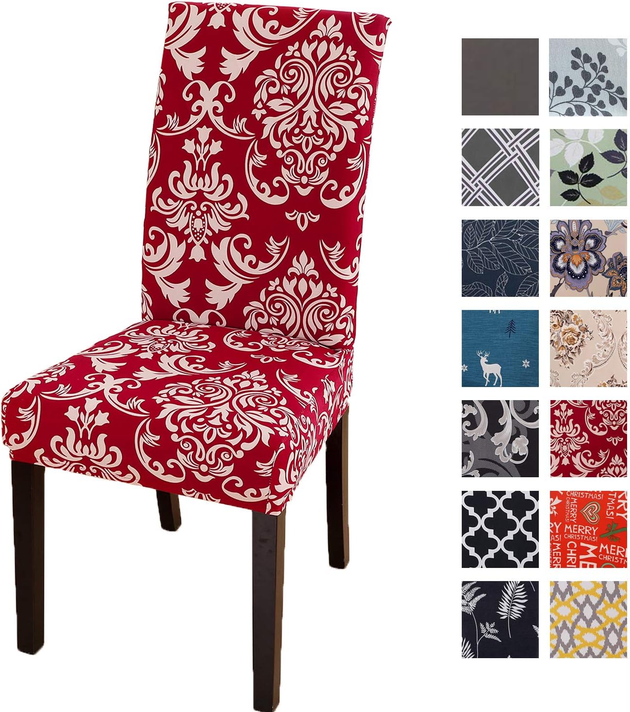Best 6 pack red chair covers