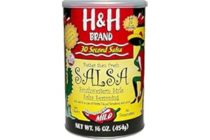 30 Second Salsa Mix-Seasoning Southwestern Style - Mild (5-Ea. 16-oz Cans, 80-oz Total, 130-Servings, 0.88-Each)