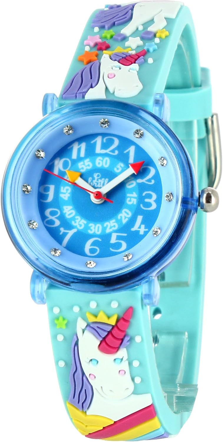 Montre Numérique Ice-Watch Fille - Bracelet Plastique Rose Barbie, Étanche 3ATM