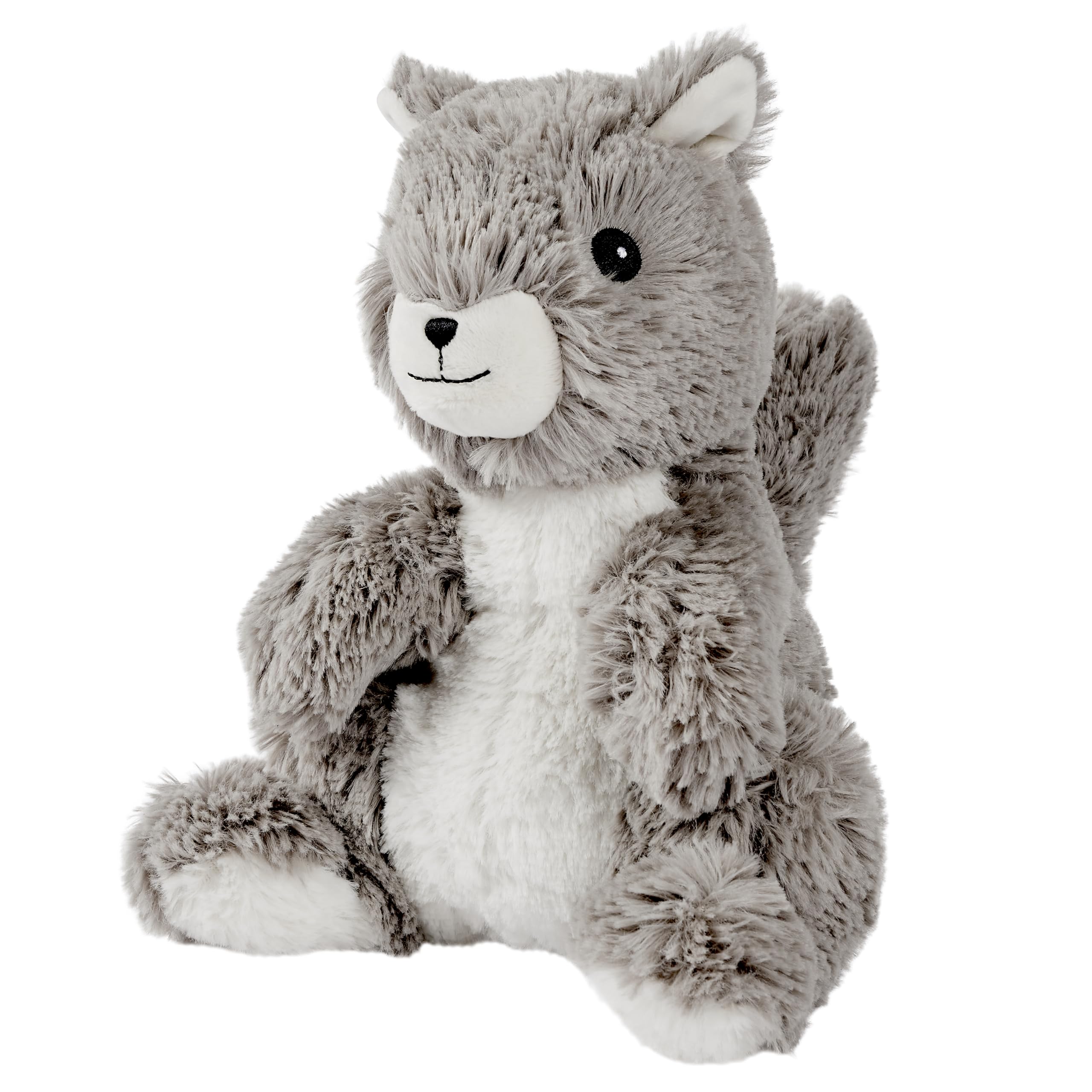 Warmies Plush Squirrel Microwavable Weighted Teddy with French Lavender Scent, Hot or Cold for Cool Relaxation and Warm Relief