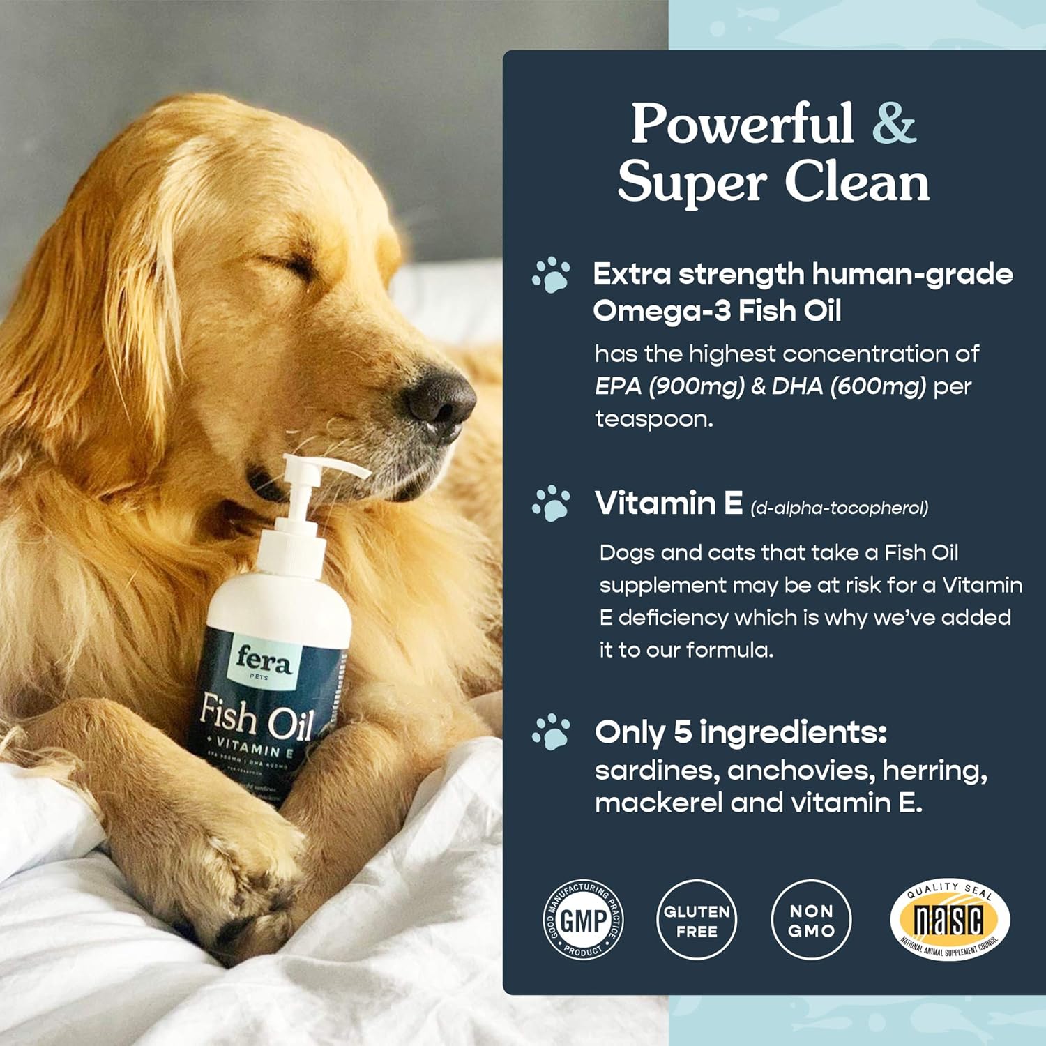 fish oil and vitamin e for dogs
