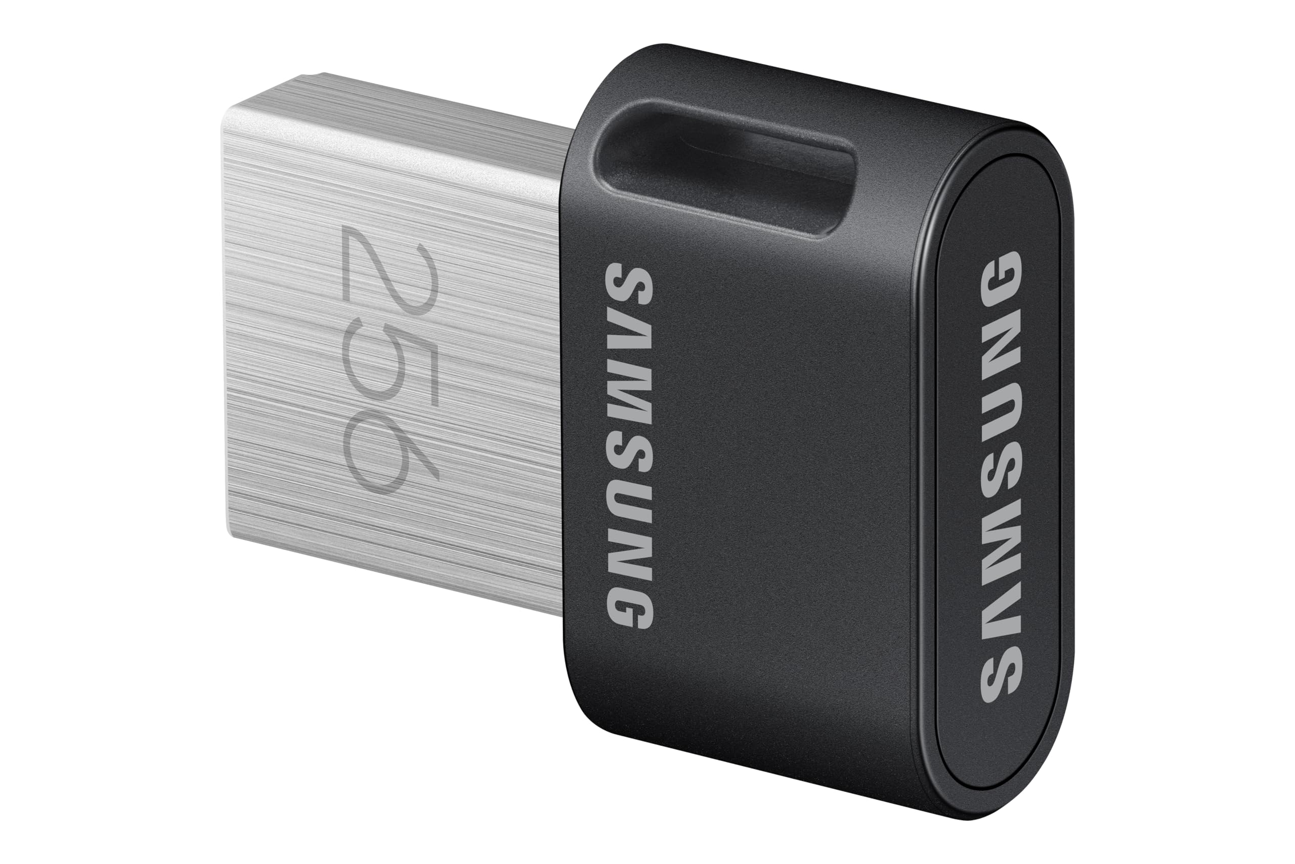 Samsung FIT Plus USB-Stick Typ-A, 256 GB, 400 MB/s Lesen, 110 MB/s Schreiben, kompakter USB 3.1 Speicherstick mit Schlüsselring, Gray, MUF-256AB/APC 2