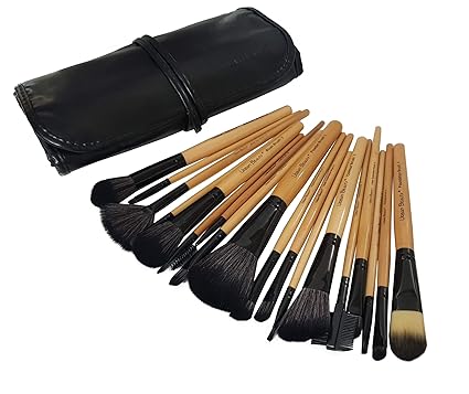 Urban Beauty Makeup Brush Set (Bamboo) -18 Piece