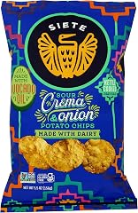 Siete Sour Crema & Onion Potato Chips