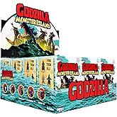 Super7 Toho Godzillla Monster Island Blind Box - (12 Pack) 3.75" Toho Godzilla Action Figures Classic Movie Monster Collectibles and Retro Toys
