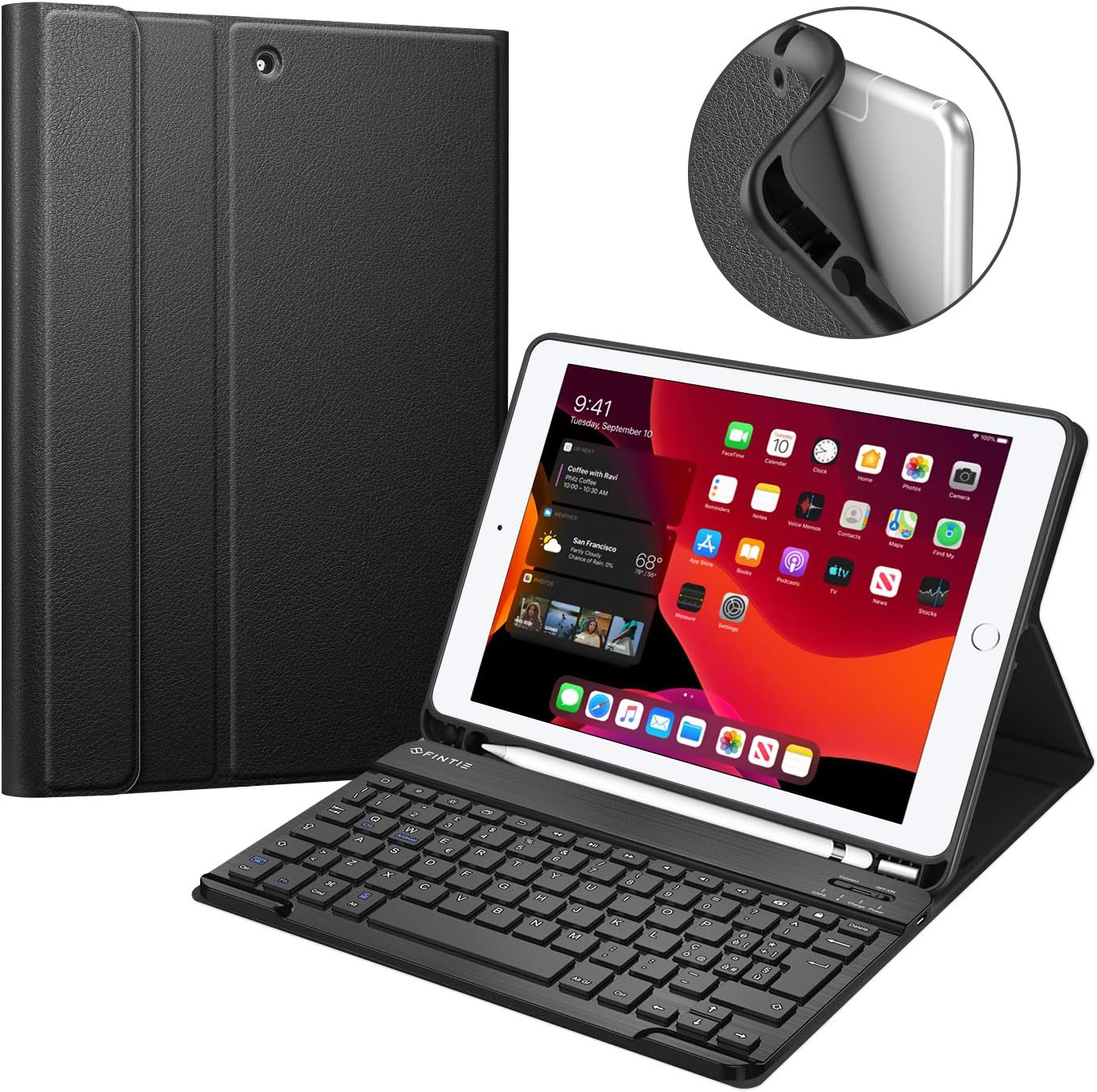 tastiera portatile bluetooth per ipad di settima generazione