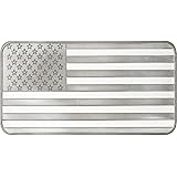 Flag Silver Bullion 1 Ounce .999 Fine Silver Bars Flag Silver Bullion 1 Ounce .999 Fine Silver Bars