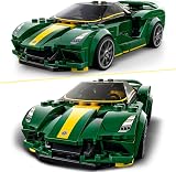 LEGO 76907 Speed Champions Lotus Evija Toy Car with Minifigure Driver view 3