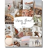 Lamare Vision Board Book - 1000+ Aesthetic Vision Board Images & Motivational Quotes, Vision Board Supplies, Vision Board Kit, Collage Book for Manifestation, Self Care & Goal Setting