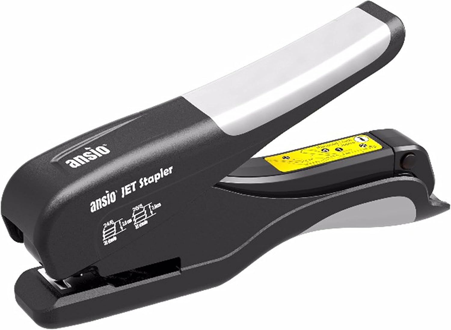Stapler and Staples 25sheet capacity Uses 24/6 and 26/6 mm Staples 1000 Staples Included