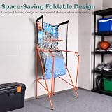 SereneLife Foldable Basketball Arcade Game with LED Scoreboard 203 cm view 5