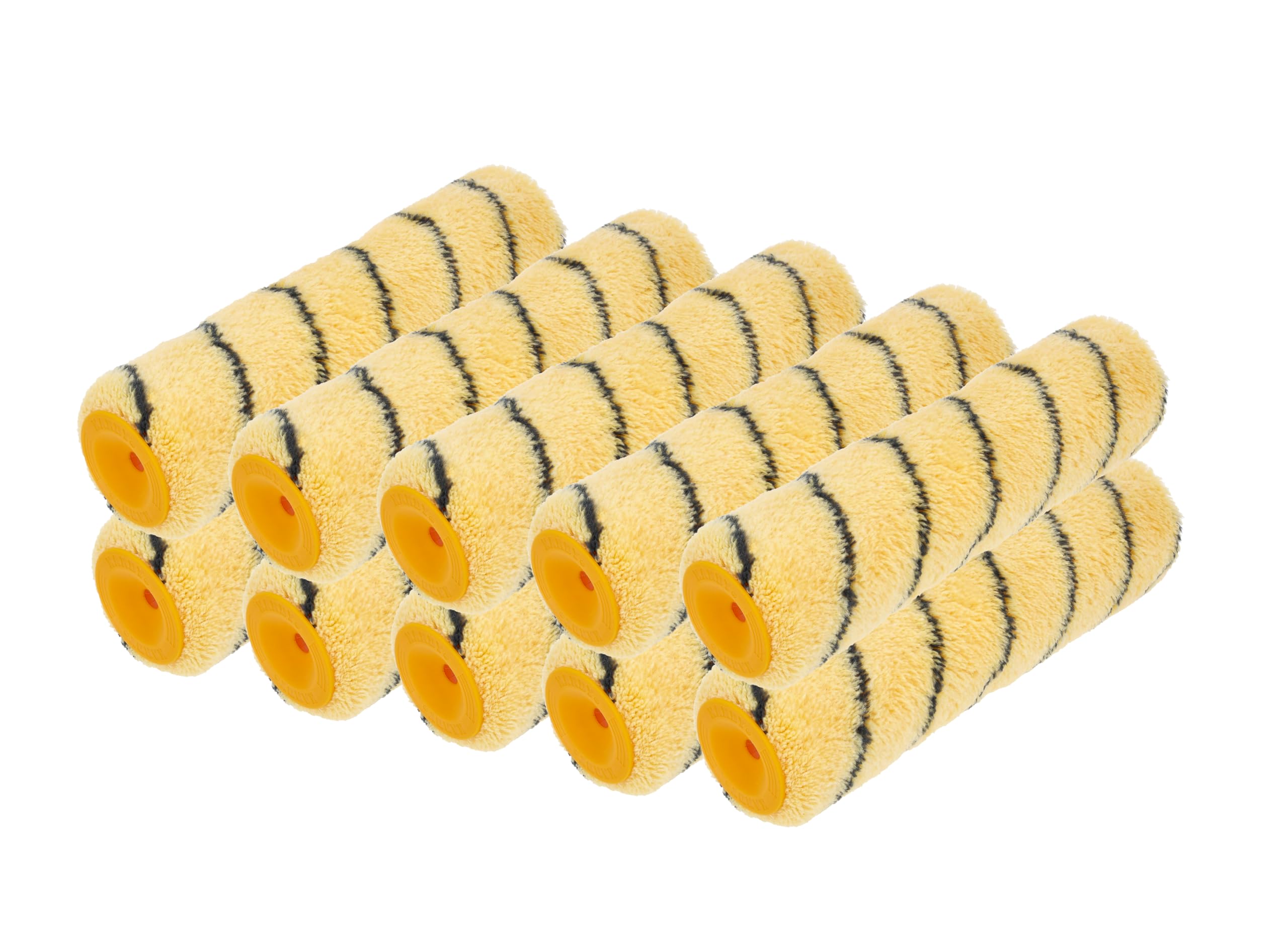 HARDY WORKING TOOLS Hardstar Paint Rollers 13 Pack of 10 A0180-517000 Yellow 25 s 4.8 cm