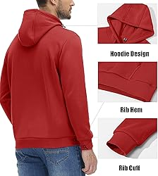 MAGCOMSEN Men Sweatshirts Hoodies Casual Hoody