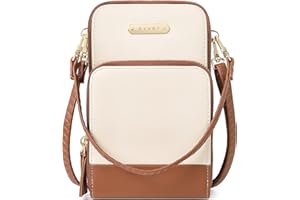 CLUCI Small Crossbody Bag for Women Leather Cellphone Shoulder Purses Fashion Travel Designer Wallet