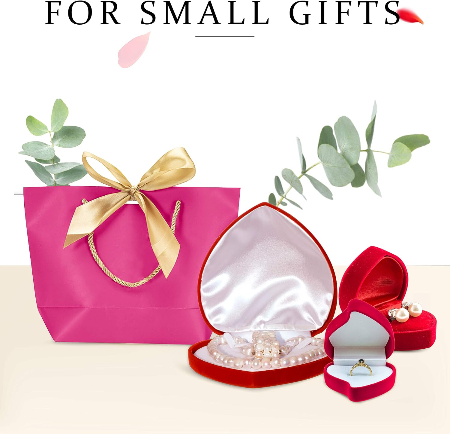 Divine Gifts luxury gift bag (Pink, Small - Image 4