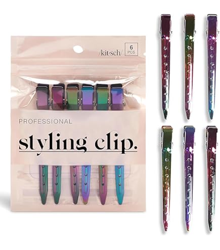 Amazon.com : Vidal Sassoon 6 Piece Sure Grip Clix : Beauty