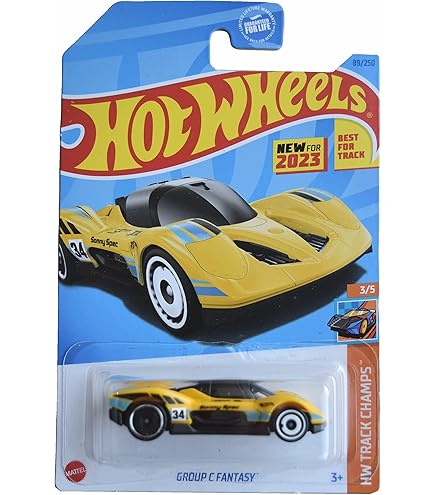 Hot Wheels - Rally Speciale - HW Track Champs 1/5 - HKK37 - Scheda corta - Castrol - Bilstein - Stelle della pista - Mattel 2023