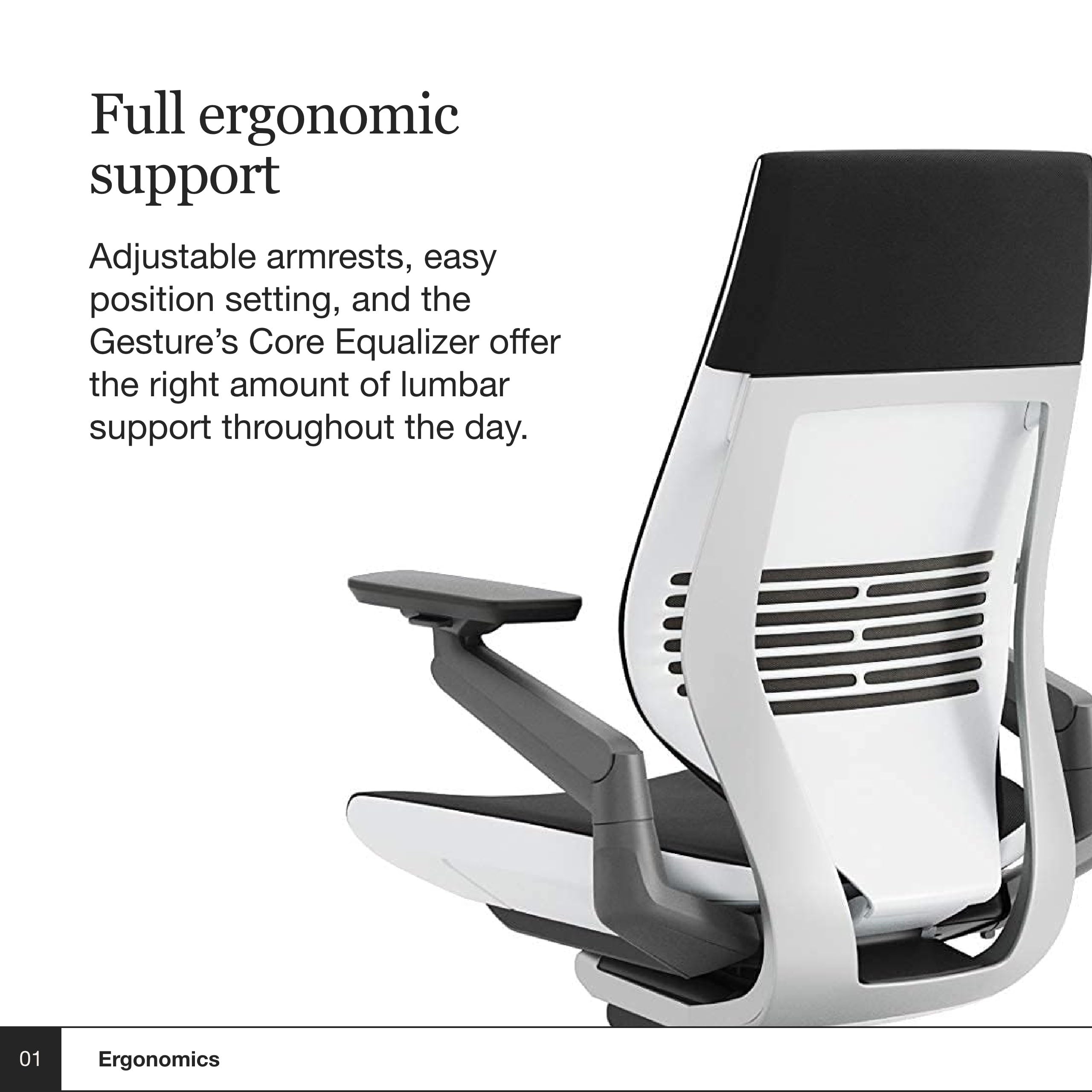Steelcase Gesture Office Chair Ergonomic Work Chair With Wheels For