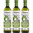 Chosen Foods 100% Pure Avocado Oil, Keto and Paleo Diet Friendly, Kosher Oil for Baking, High-Heat Cooking, Frying, Homemade Sauces, Dressings and Marinades (1lt 3-Pack)