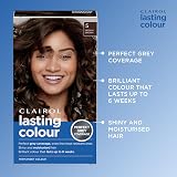 Clairol Lasting Colour Permanent Hair Dye 5 Medium Brown Grey Coverage view 5