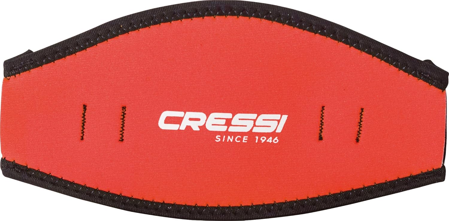 Cressi Neoprene Mask Strap Cover, black: Sports & Outdoors