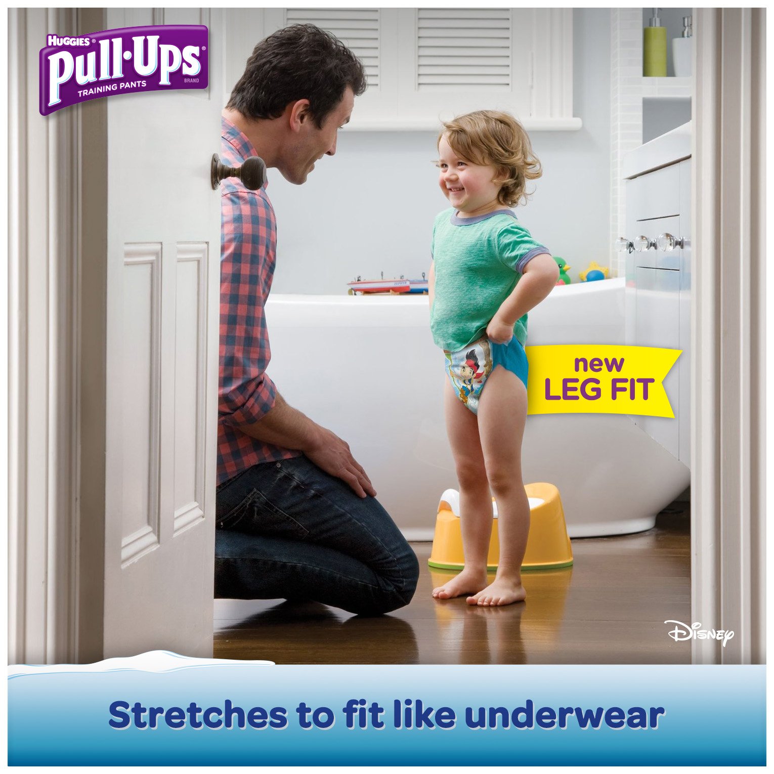 Huggies PullUps Training Pants With Cool And Learn For Boys, Size 3T