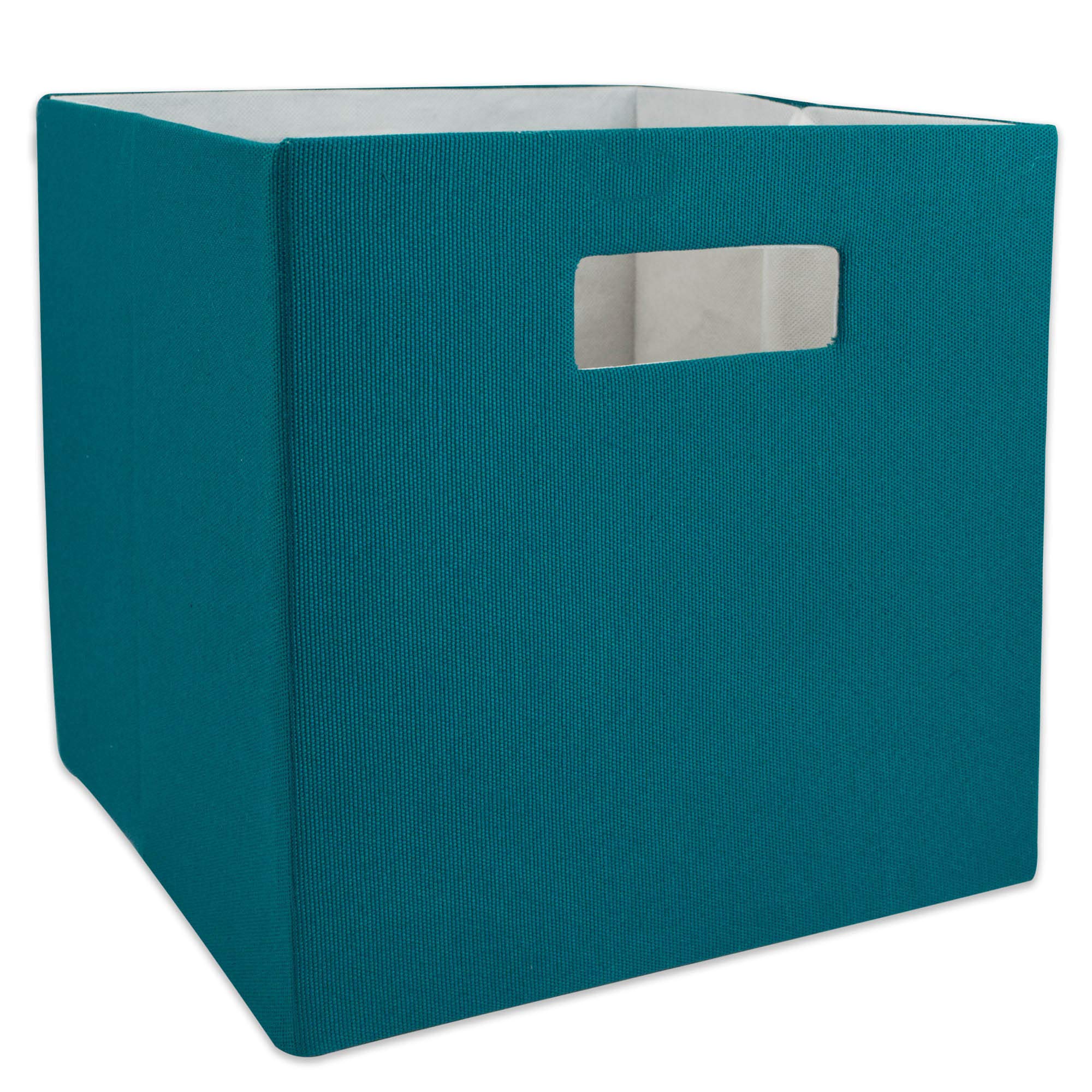 DII Solid, Lightweight and Durable, Polyester, Teal, Large Square, 13x13x13