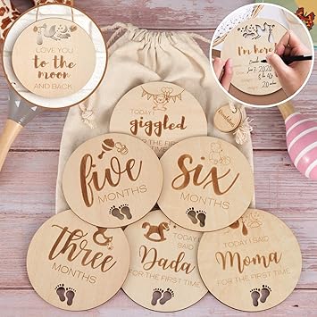 baby milestone cards amazon