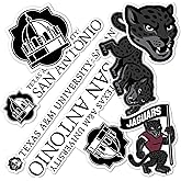 Desert Cactus Texas A&M University San Antonio Sticker Vinyl Decal Laptop Water Bottle Car Scrapbook Sheet (Type 2)