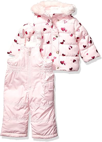 carters baby girl snowsuit