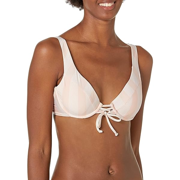 Swimsuits For All Women's Plus Size Bra Sized Crochet Underwire Tankini Top 38 F Pink Purple Palm