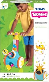 Toomies Pic and Pop Push Along Baby Toy Ball Launcher Collector view 9