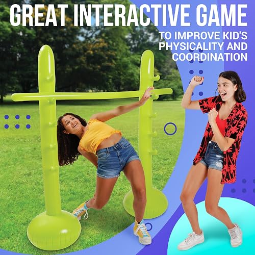 Limbo Jeu de limbes gonflables pour adultes pour la plage, les activités interactives, les réunions, la piscine, le jardin, l'intérieur, les festivals familiaux, la plage, l'extérieur, le carnaval Limbo Jeu de limbes gonflables pour adultes pour la plage, les activités interactives, les réunions, la piscine, le jardin, l'intérieur, les festivals familiaux, la plage, l'extérieur, le carnaval