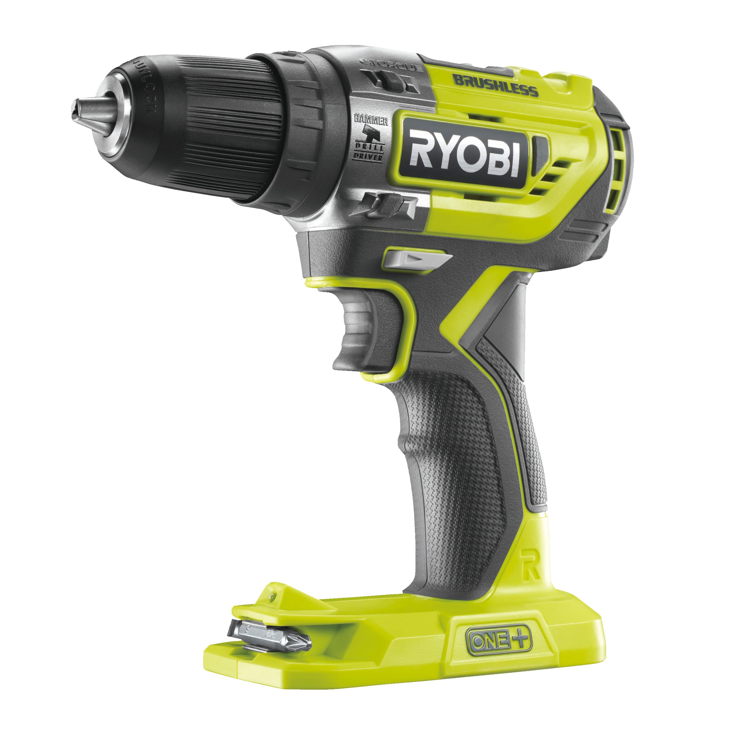 Ryobi R18PD5-0 18V ONE+ Cordless Compact Brushless Combi Drill (Bare Tool)
