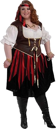 plus size pirate fancy dress