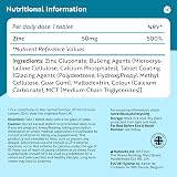 Nutravita Zinc Tablets 50mg - 120 Vegan Supplements for Immune Health view 5