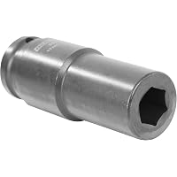 OEMTOOLS Kurbelschraubeneinsatz 17 Mm – Schwerlast-Stecknuss Aus Chrom-Molybdän-Stahl