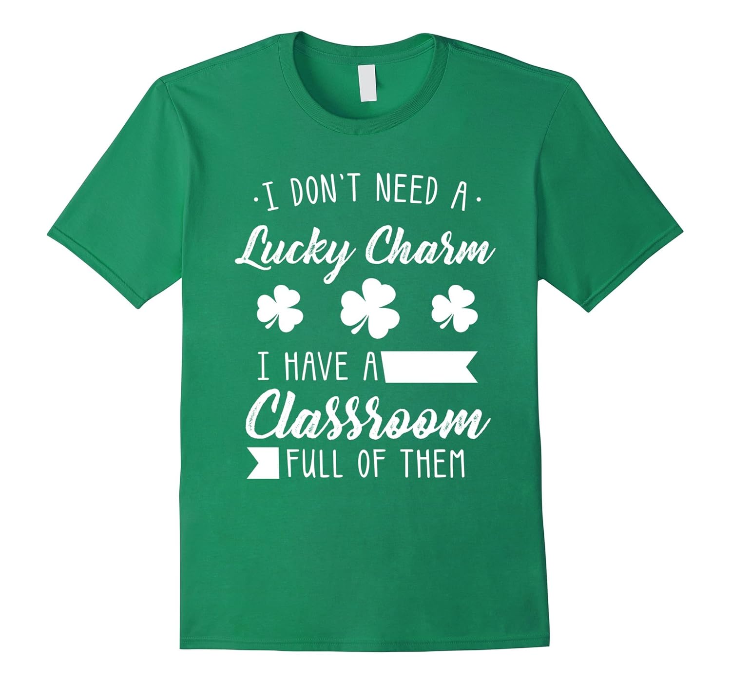 Cute St. Patrick's Day Teacher Shirt, Funny Shamrock Gift-ANZ