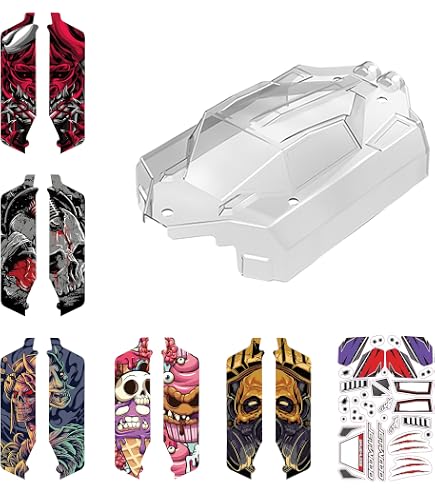 Snapklik.co : Jetwood 1:16 Scale RC Car Upgrade Accessories Powder