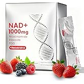 Trihood Liquid Supplement 1000mg, High-Potency Formula with Nicotinamide Riboside, Resveratrol & PQQ – Supports Cellular Energy, Focus & Healthy Aging, 1 Pack