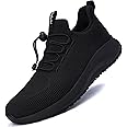AEHAO Non Slip Shoes for Men Food Service, Waterproof Work Shoes Restaurant,Slip On Resistant Sneakers, Breathable, Lightweight Walking Shoes for Kitchen and Restaurant Work Black