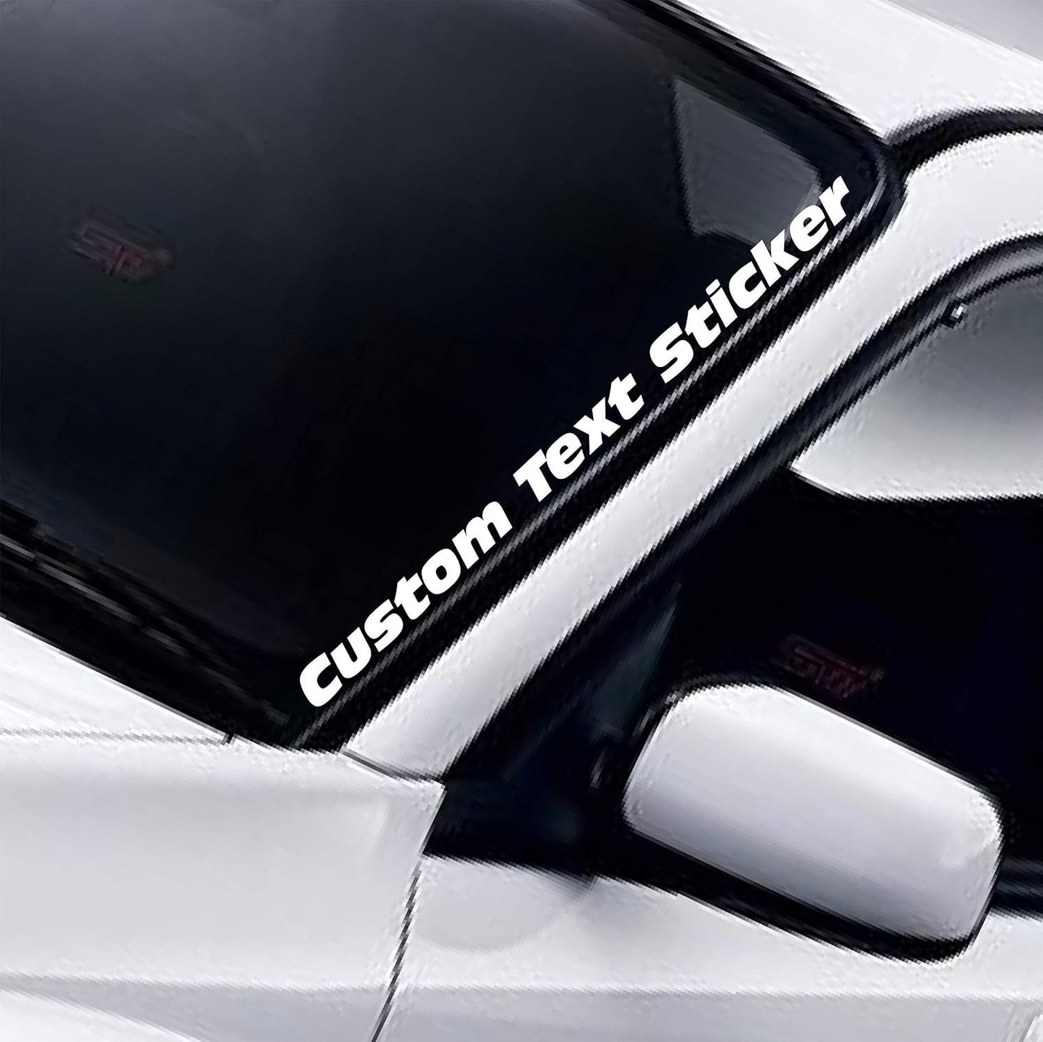 Custom Car Sticker Personalised Car Name Lettering Stickers Vinyl