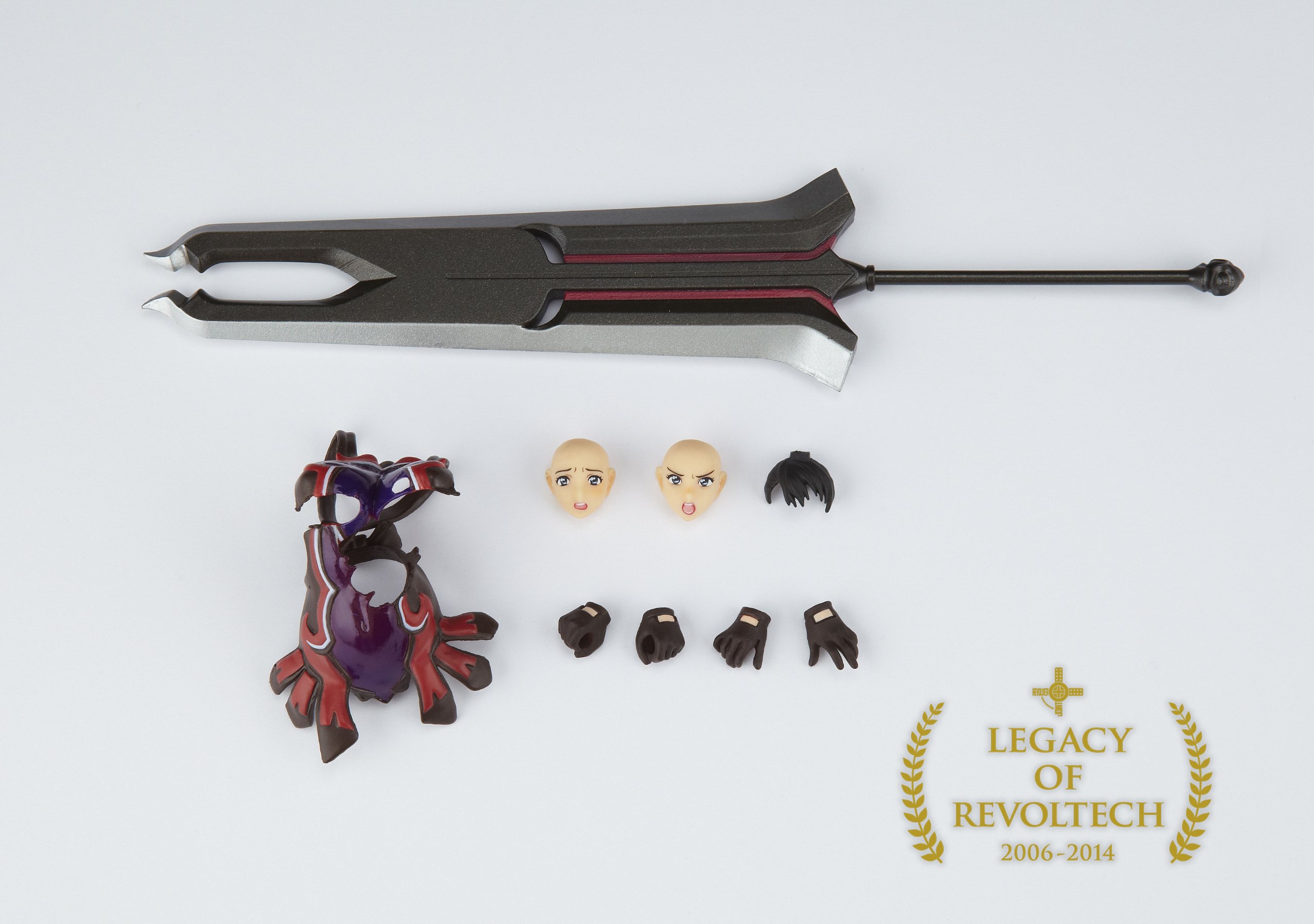 Kaiyodo Revoltech Legacy of Queens Blade Series Cattleya