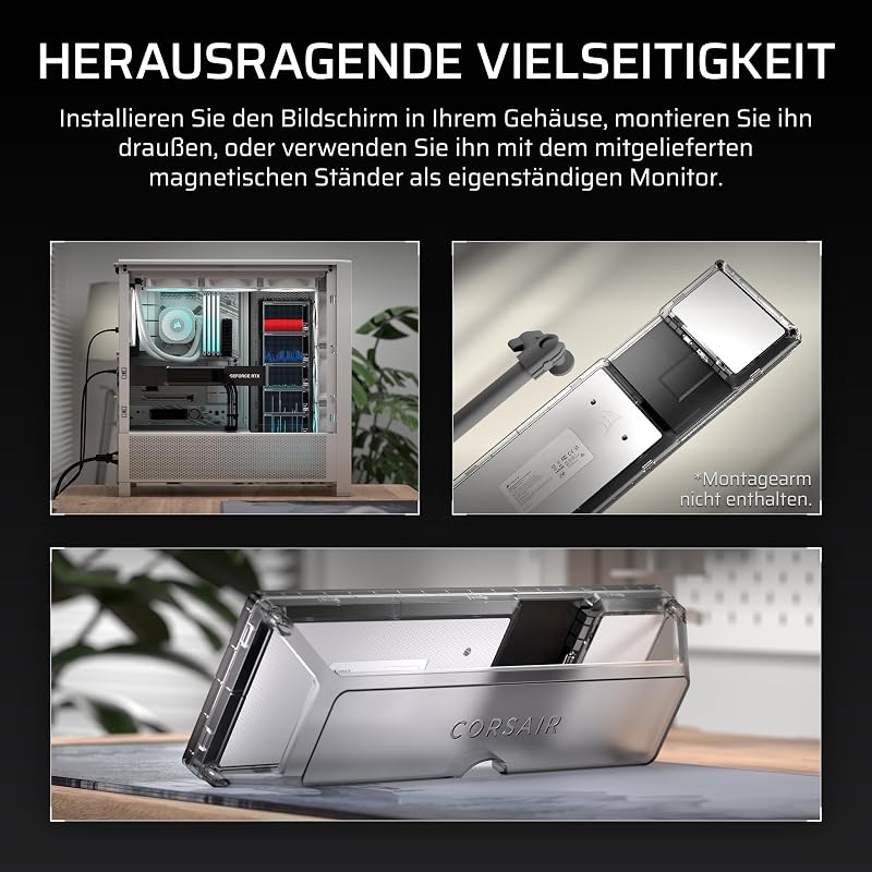 XENEON EDGE 14,5-Zoll-2K-LCD-Touchscreen HDMI und USB-C – Crystal