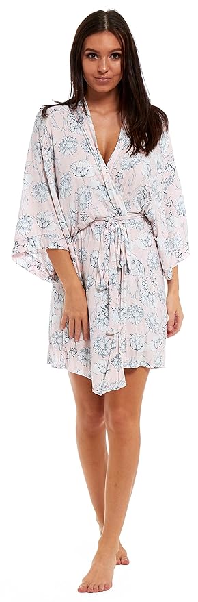 kimono dressing gown short
