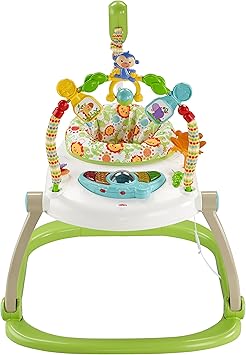 fisher price space saver jumperoo age