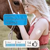Maylove Freestyle Libre 2 Plus Sensor Covers 55 Pack Waterproof Patches view 3
