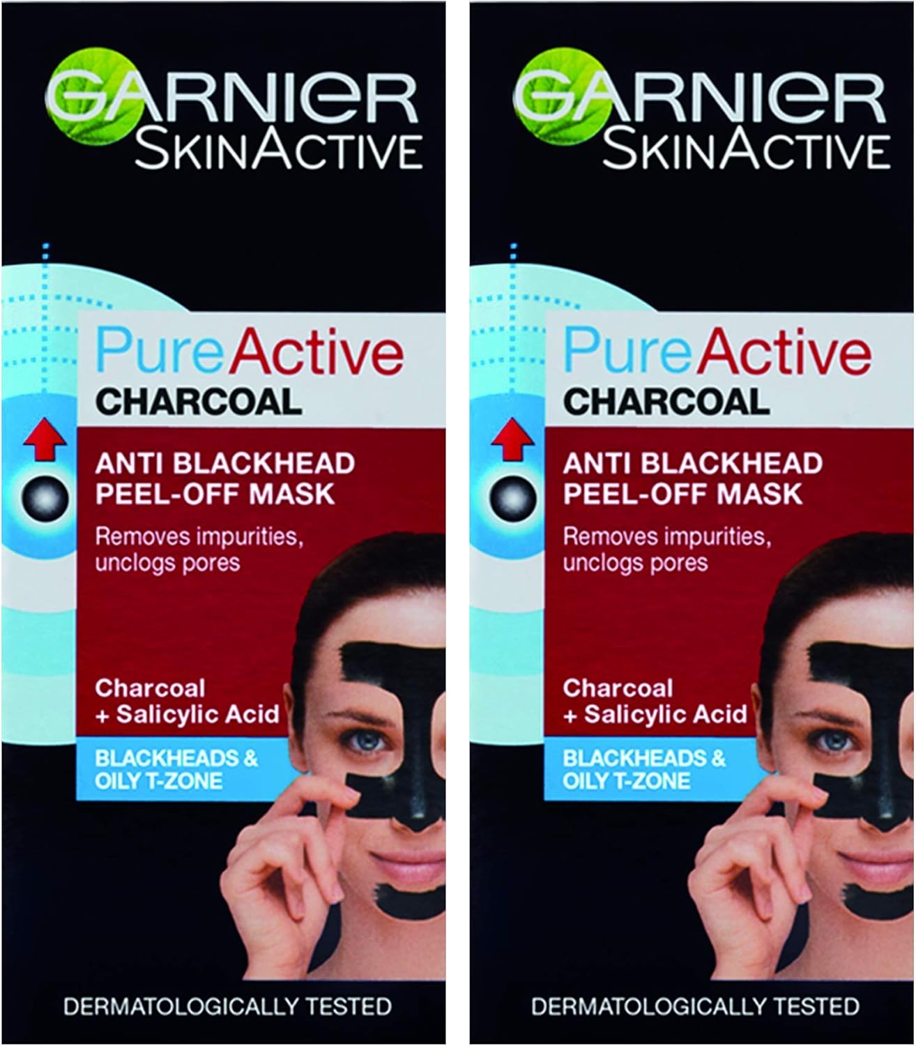 garnier pure active anti blackhead deep pore face wash oily skin 150ml